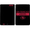 NFL San Francisco 49ers Black Performance Series iPad Skins