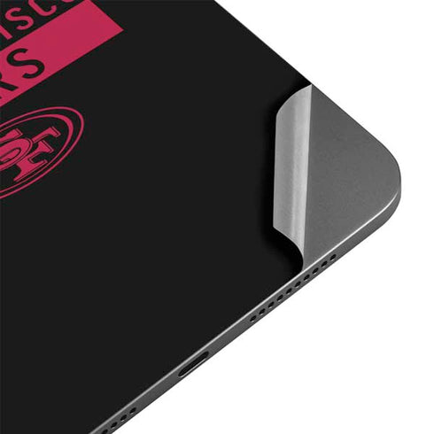 NFL San Francisco 49ers Black Performance Series Apple iPad Mini Skin