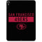 NFL San Francisco 49ers Black Performance Series Apple iPad Pro Skin
