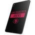 NFL San Francisco 49ers Black Performance Series Apple iPad Pro Skin