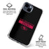 NFL San Francisco 49ers Black Performance Series iPhone 15 Clear Case