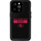 NFL San Francisco 49ers Black Performance Series iPhone 15 Pro Waterproof Case