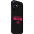 NFL San Francisco 49ers Black Performance Series iPhone 16 Skin