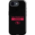 NFL San Francisco 49ers Black Performance Series iPhone 16e Impact Case
