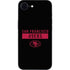 NFL San Francisco 49ers Black Performance Series iPhone 16e Skin
