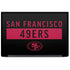 NFL San Francisco 49ers Black Performance Series Dell Latitude Skin