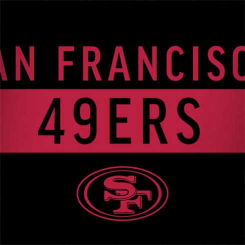 NFL San Francisco 49ers Black Performance Series Dell Latitude Skin