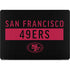 NFL San Francisco 49ers Black Performance Series Apple MacBook Pro 14-inch Skin