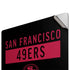 NFL San Francisco 49ers Black Performance Series Apple MacBook Pro 16-inch Skin