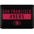 NFL San Francisco 49ers Black Performance Series Apple MacBook Pro 16-inch Skin