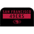 NFL San Francisco 49ers Black Performance Series Nintendo Switch 2 (2025) with Joy-Con Skin