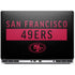 NFL San Francisco 49ers Black Performance Series Dell Precision Skin