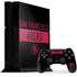 NFL San Francisco 49ers Black Performance Series PlayStation PS4 Skins