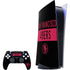 NFL San Francisco 49ers Black Performance Series PlayStation PS5 Skins