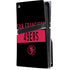NFL San Francisco 49ers Black Performance Series PlayStation PS5 Skins