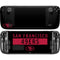 NFL San Francisco 49ers Black Performance Series Steam Deck Handheld Gaming Computer OLED Skin
