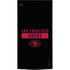 NFL San Francisco 49ers Black Performance Series XBox Series X Digital Edition Console Skin
