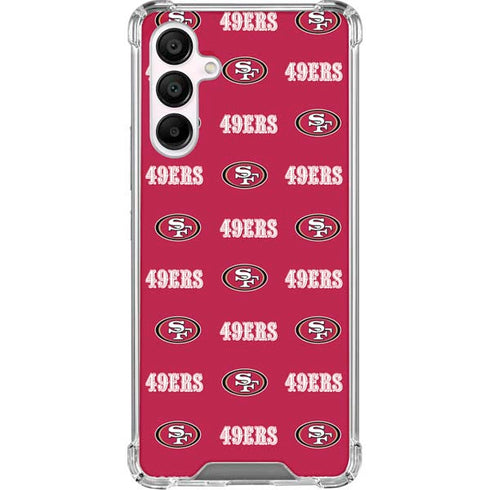 NFL San Francisco 49ers Blitz Series Galaxy A16 5G Clear Case