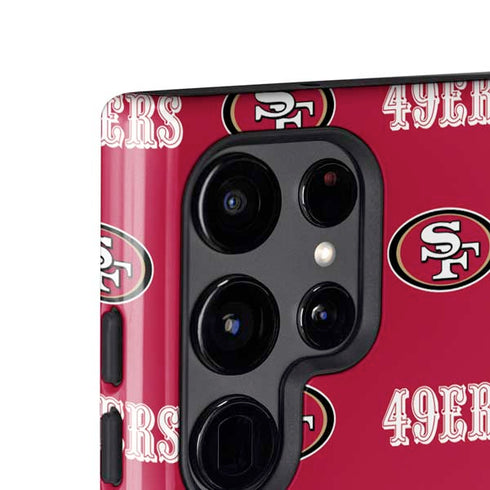 NFL San Francisco 49ers Blitz Series Galaxy S25 Ultra Impact Case