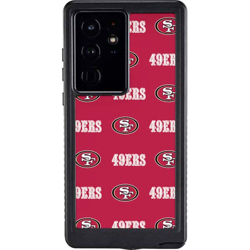 NFL San Francisco 49ers Blitz Series Galaxy S24 Ultra Waterproof Case