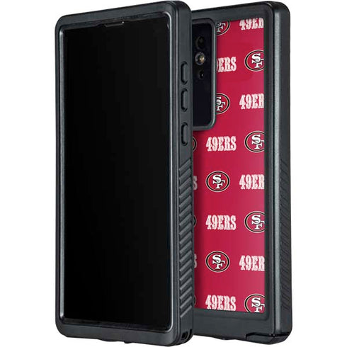 NFL San Francisco 49ers Blitz Series Galaxy S24 Ultra Waterproof Case