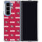 NFL San Francisco 49ers Blitz Series Galaxy Z Fold5 5G Clear Case
