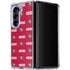NFL San Francisco 49ers Blitz Series Galaxy Z Fold5 5G Clear Case