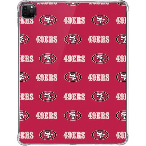 NFL San Francisco 49ers Blitz Series iPad Pro 11in (2024) Clear Case