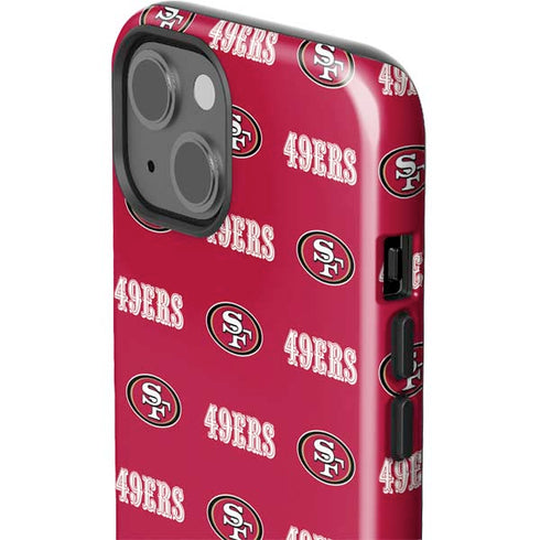 NFL San Francisco 49ers Blitz Series iPhone 15 Impact Case