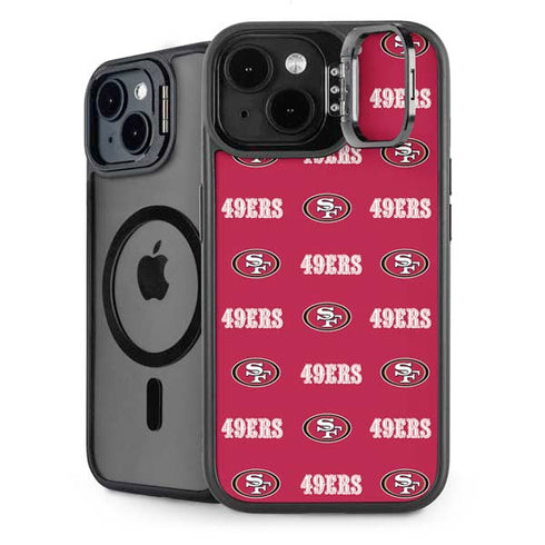 NFL San Francisco 49ers Blitz Series iPhone 15 Kickstand Case