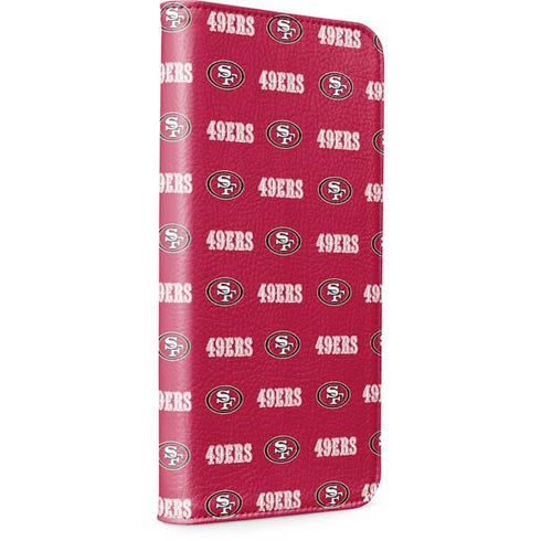 NFL San Francisco 49ers Blitz Series iPhone 15 Plus Folio Case
