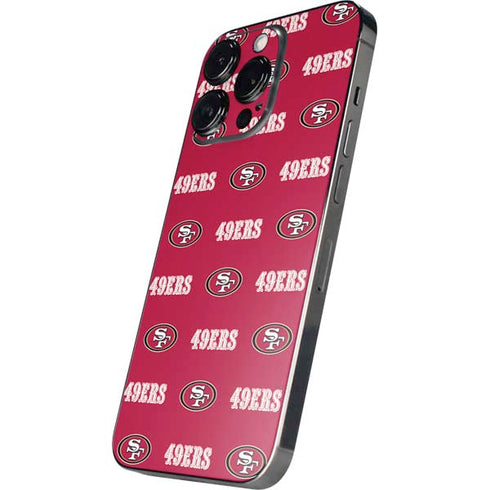 NFL San Francisco 49ers Blitz Series iPhone 15 Pro Max Skin