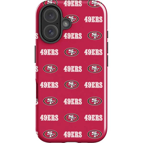 NFL San Francisco 49ers Blitz Series iPhone 16 Impact Case