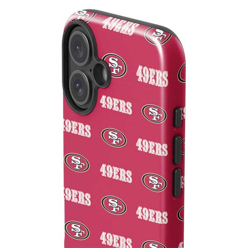 NFL San Francisco 49ers Blitz Series iPhone 16 Impact Case