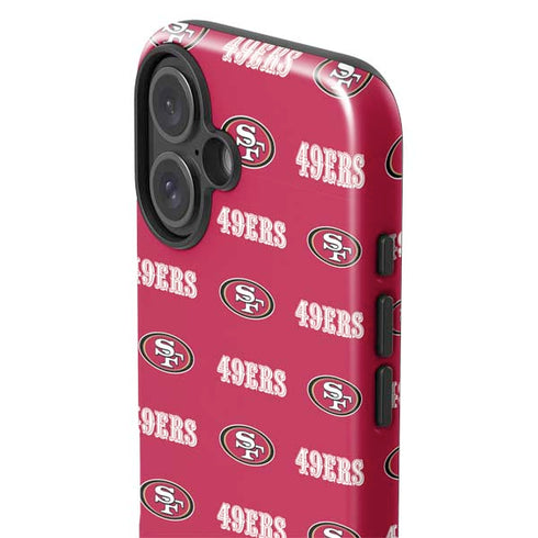NFL San Francisco 49ers Blitz Series iPhone 16 Plus Impact Case