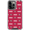 NFL San Francisco 49ers Blitz Series iPhone 16 Pro Max Clear Case