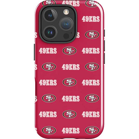 NFL San Francisco 49ers Blitz Series iPhone 16 Pro Max Impact Case