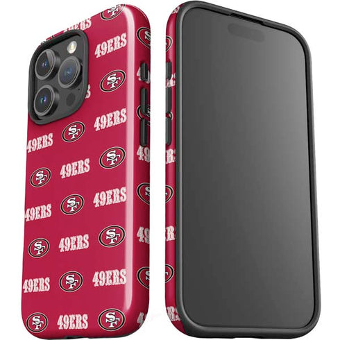 NFL San Francisco 49ers Blitz Series iPhone 16 Pro Max Impact Case