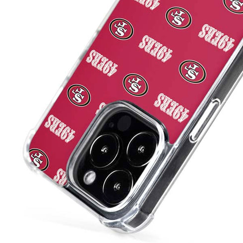 NFL San Francisco 49ers Blitz Series iPhone 16 Pro Max MagSafe Case