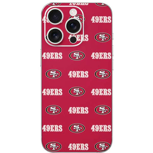 NFL San Francisco 49ers Blitz Series iPhone 16 Pro Skin