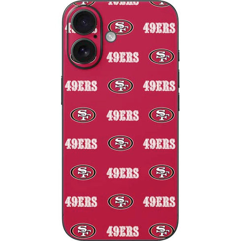 NFL San Francisco 49ers Blitz Series iPhone 16 Skin