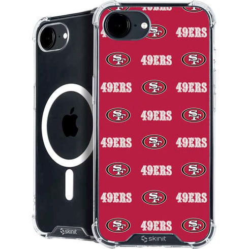 NFL San Francisco 49ers Blitz Series iPhone 16e MagSafe Case