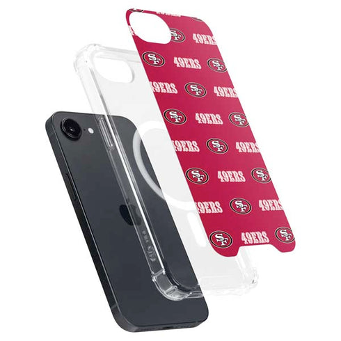 NFL San Francisco 49ers Blitz Series iPhone 16e MagSafe Case