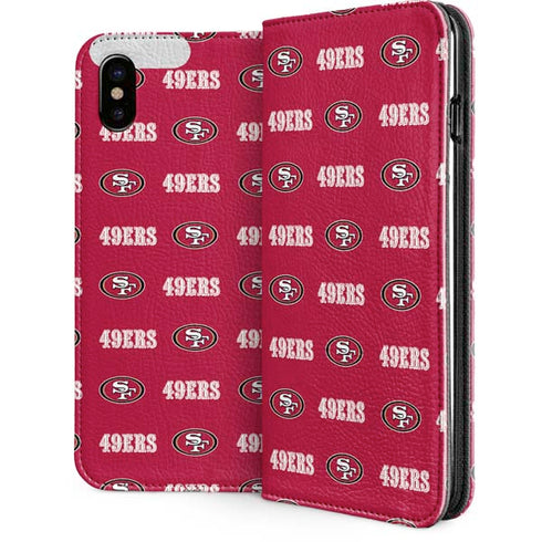 NFL San Francisco 49ers Blitz Series iPhone 8 Folio Case