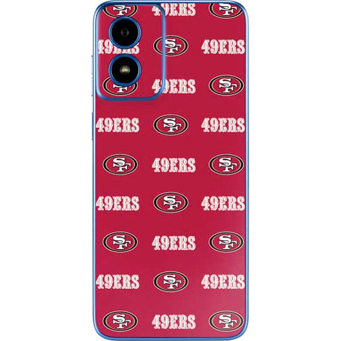 NFL San Francisco 49ers Blitz Series Moto G Play 4G (2024) Skin