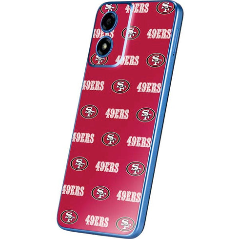 NFL San Francisco 49ers Blitz Series Moto G Play 4G (2024) Skin