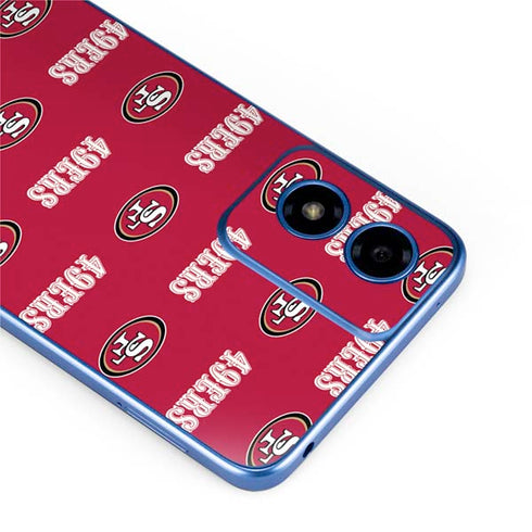 NFL San Francisco 49ers Blitz Series Moto G Play 4G (2024) Skin