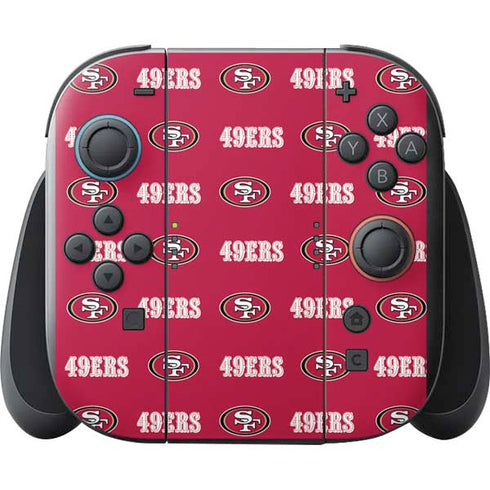 NFL San Francisco 49ers Blitz Series Nintendo Switch 2 (2025) with Joy-Con Skin