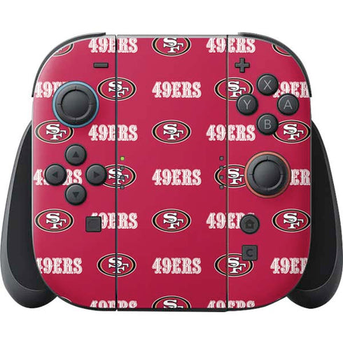 NFL San Francisco 49ers Blitz Series Nintendo Switch 2 (2025) Joy-Con Controller Skin