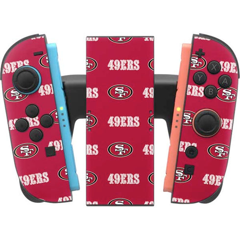 NFL San Francisco 49ers Blitz Series Nintendo Switch 2 (2025) Joy-Con Controller Skin